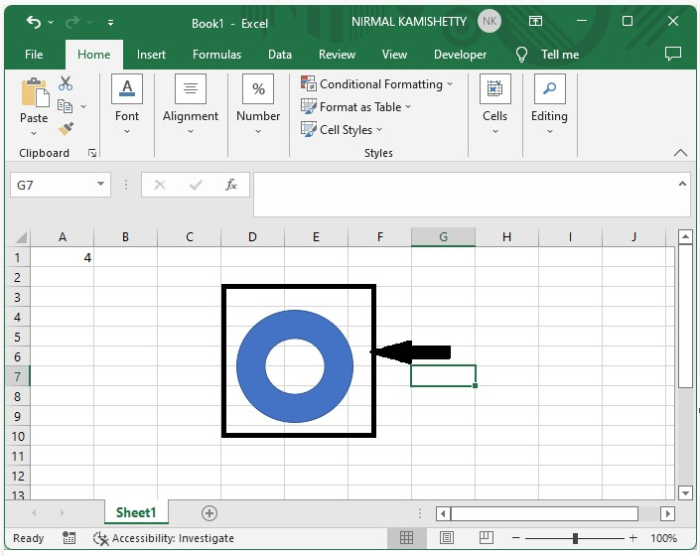 如何在Excel中根据指定的单元格值自动改变形状和大小？