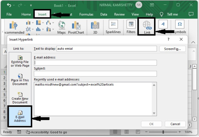 如何通过Excel中的Mailto功能自动发送带有抄送或密送字段的邮件？