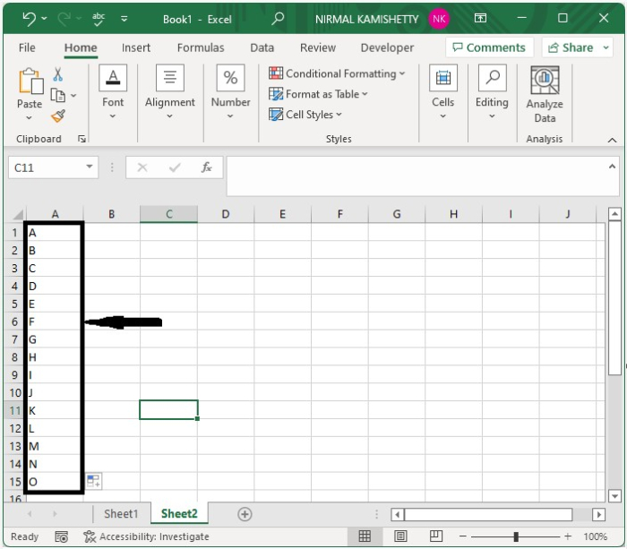 如何在Excel中自动填充阿尔法字符？