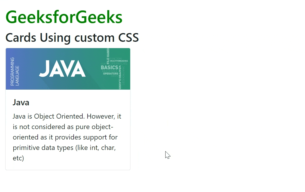 使用自定义CSS的Bootstrap 5卡片尺寸