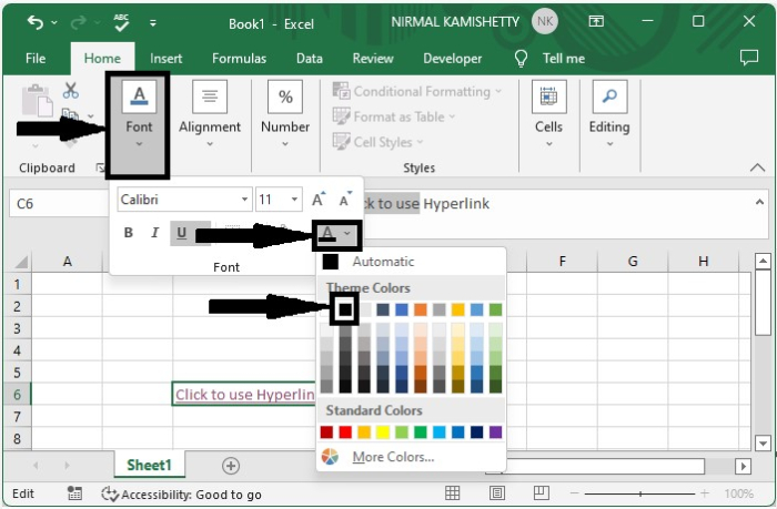 如何在Excel中为单元格的特定部分添加超链接