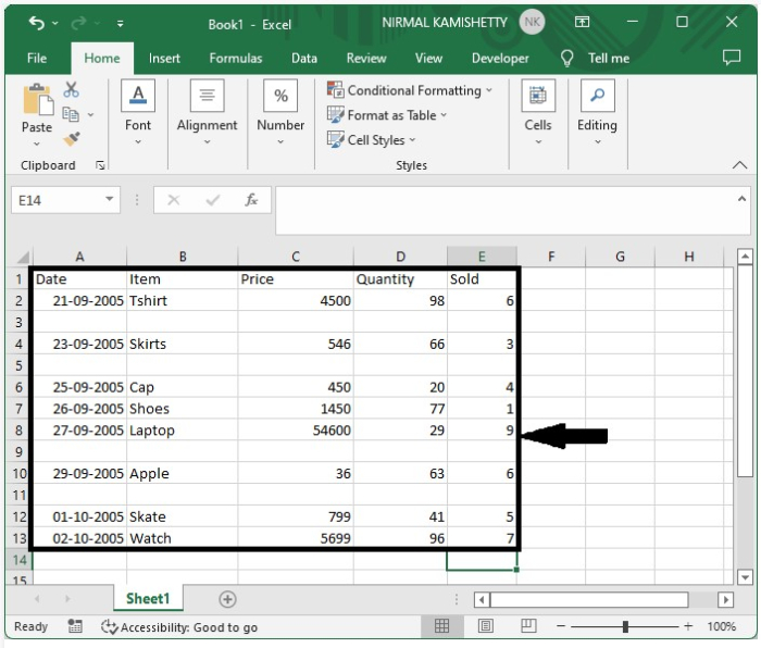 在Excel中，如果某一列中存在空白单元格，如何自动隐藏该列？