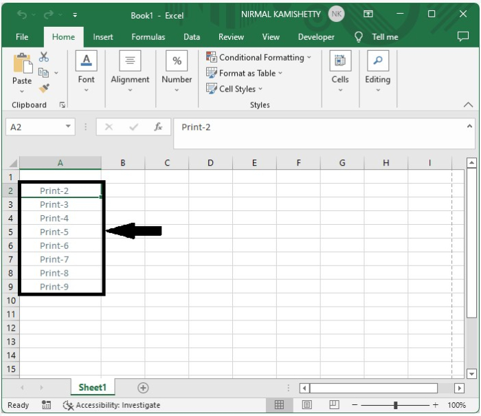 如何在Excel中每次打印后自动增加单元格值？