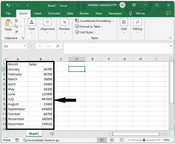 如何在Excel中按数值自动排序列？