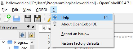 COBOL - 安装COBOL