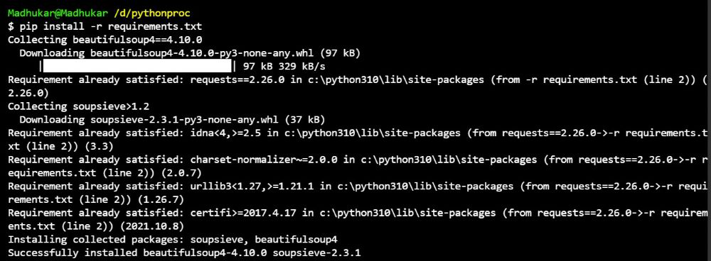 如何从Python脚本中自动安装所需的软件包