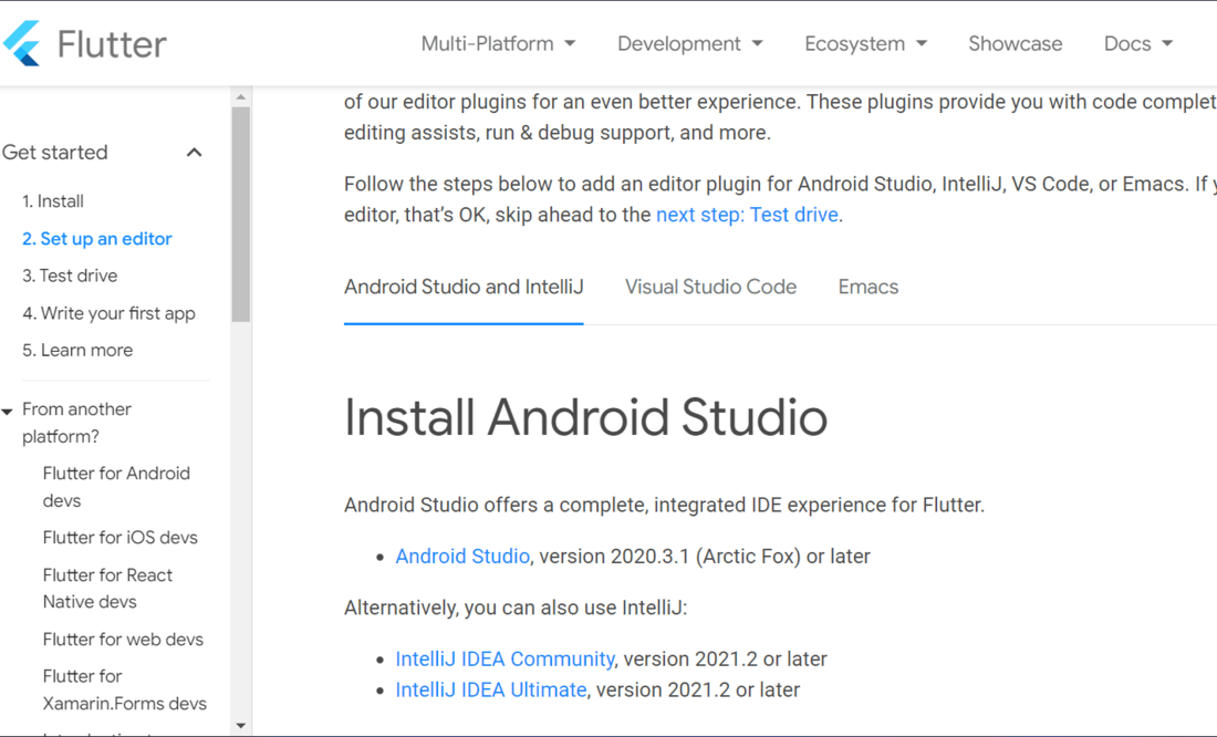 如何在IntelliJ IDEA中安装和设置Flutter