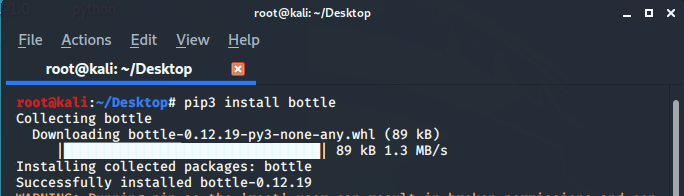 如何在Linux上安装python bottle软件包