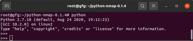 如何在Linux上安装python-nmap库