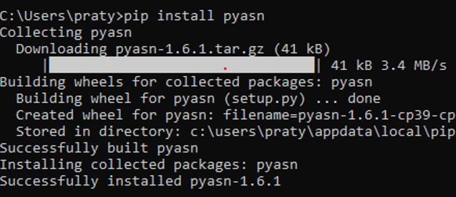 如何在Windows上安装Python py-asn模块