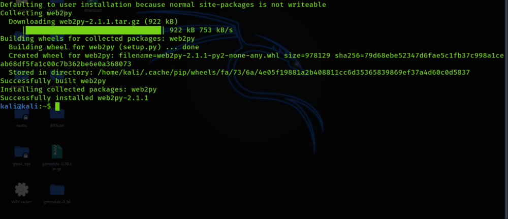 如何在Linux上安装Python-web2py软件包