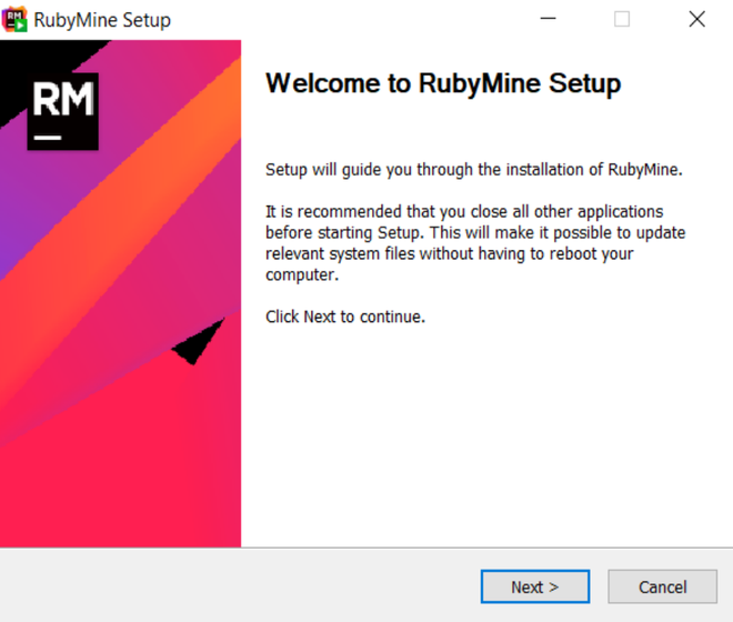 如何在Windows上安装RubyMine