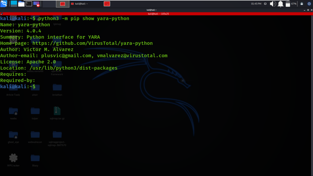 如何在Linux上用Python安装Yara