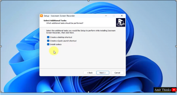 如何在Windows上安装Icecream屏幕录像机？