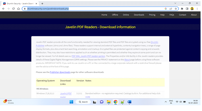 如何在Windows上安装Javelin PDF Reader？