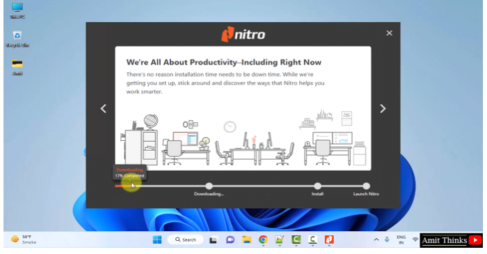 如何在Windows上安装Nitro Reader？