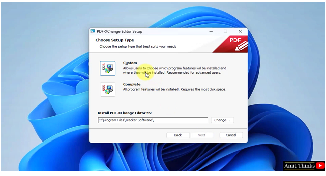 如何在Windows上安装PDF-XChange Editor？