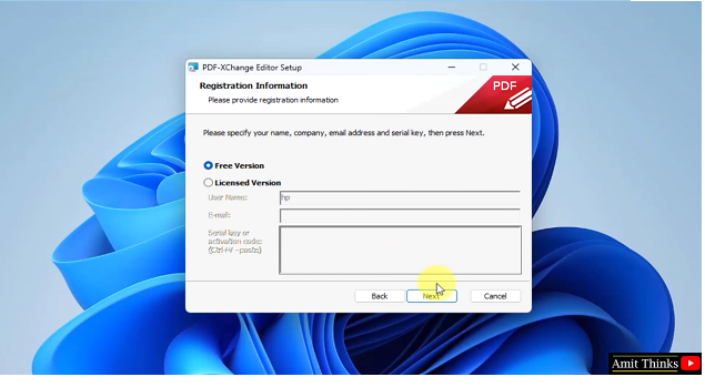 如何在Windows上安装PDF-XChange Editor？