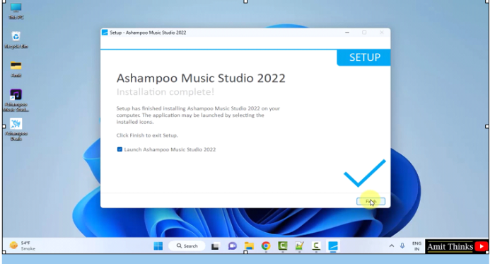 如何安装Ashampoo Music Studio 2022？