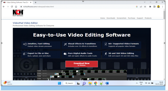 如何在Windows上安装VideoPad Editor？