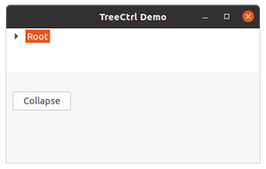 wxPython - wx.TreeCtrl中的CollapseAll()方法