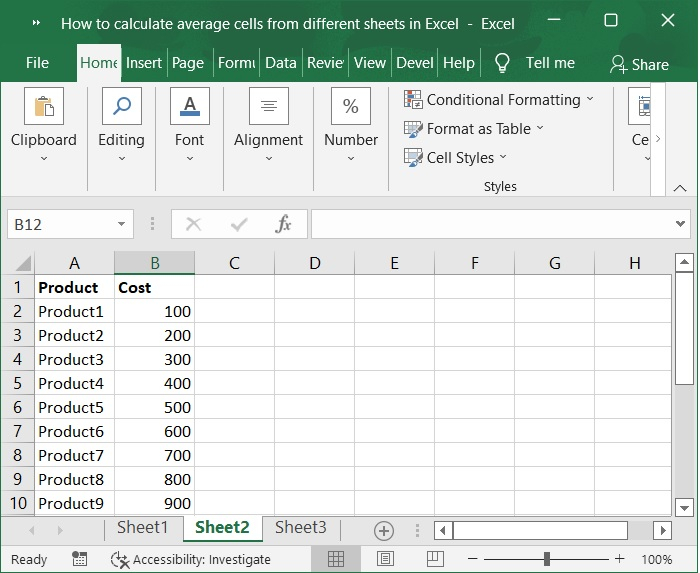 excel