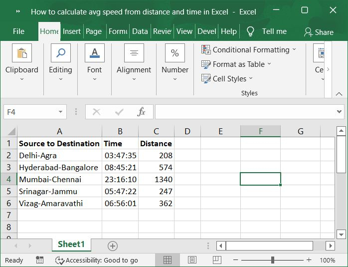 excel