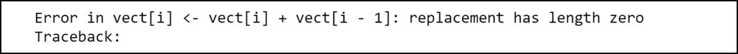 R语言如何修复：Replacement has length zero