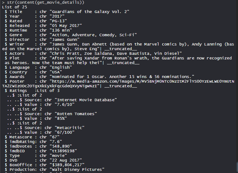 使用R编程访问REST API