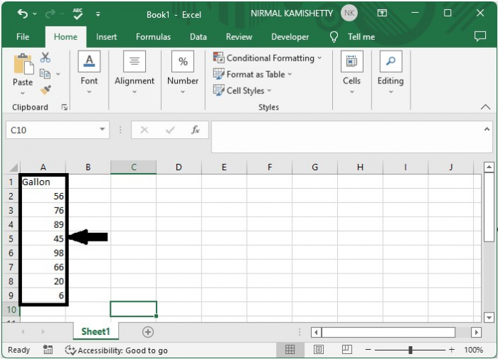 如何在Excel中把加仑转换为升或盎司或反之亦然 如何在Excel中把加仑转换为升或盎司或反之亦然