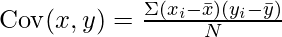 R编程中的协方差和相关性