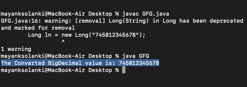 Java中的BigDecimal valueOf方法