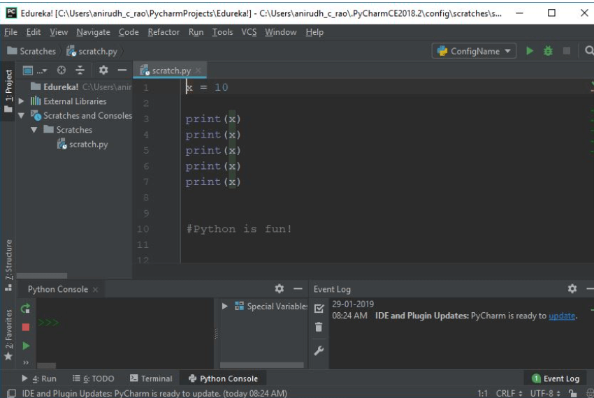 如何使用PyCharm