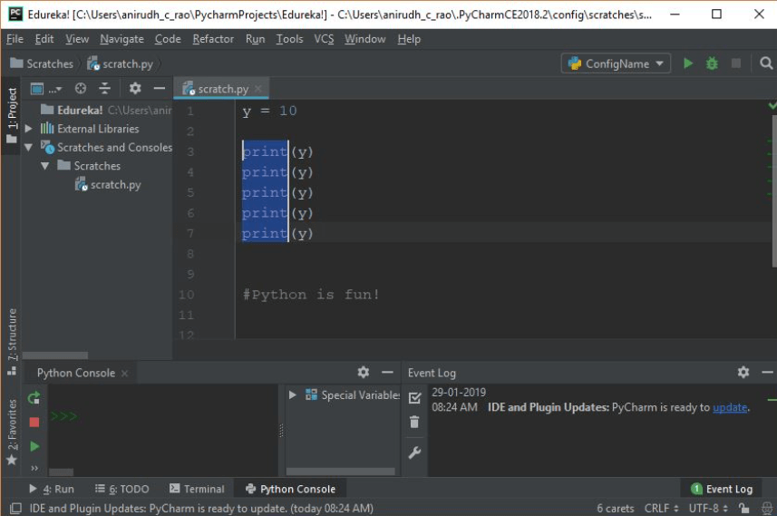 如何使用PyCharm