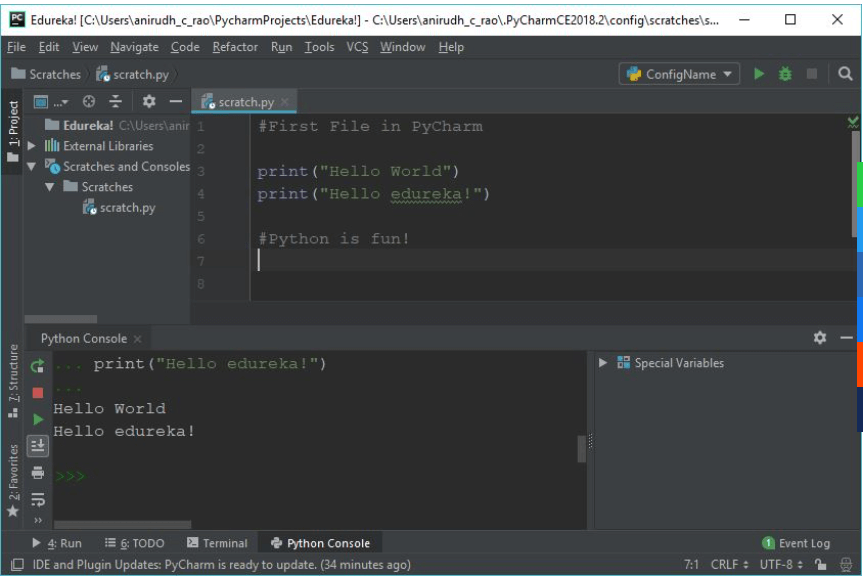 如何使用PyCharm