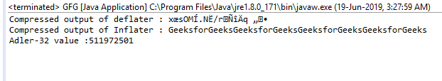 Java中的Inflater finished函数及示例