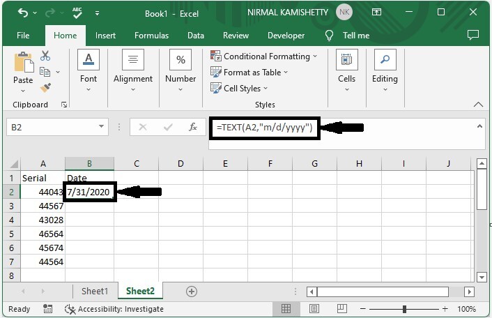 excel