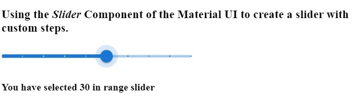 如何在Material UI中使用滑块组件？