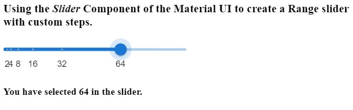 如何在Material UI中使用滑块组件？