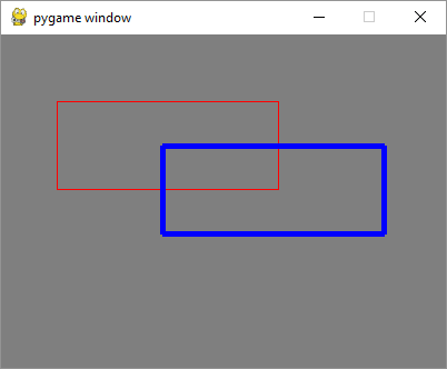 Pygame - 移动矩形物体