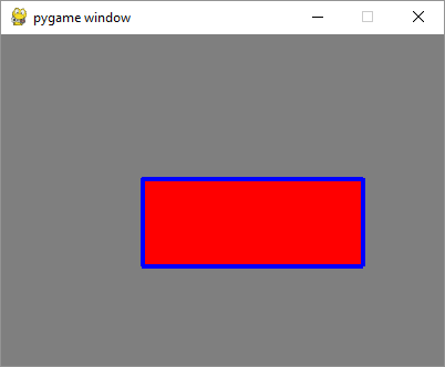 Pygame - 移动矩形物体
