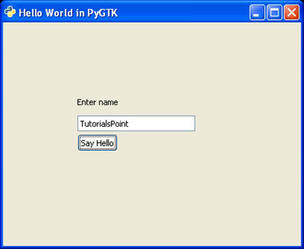 PyGTK - 信号处理