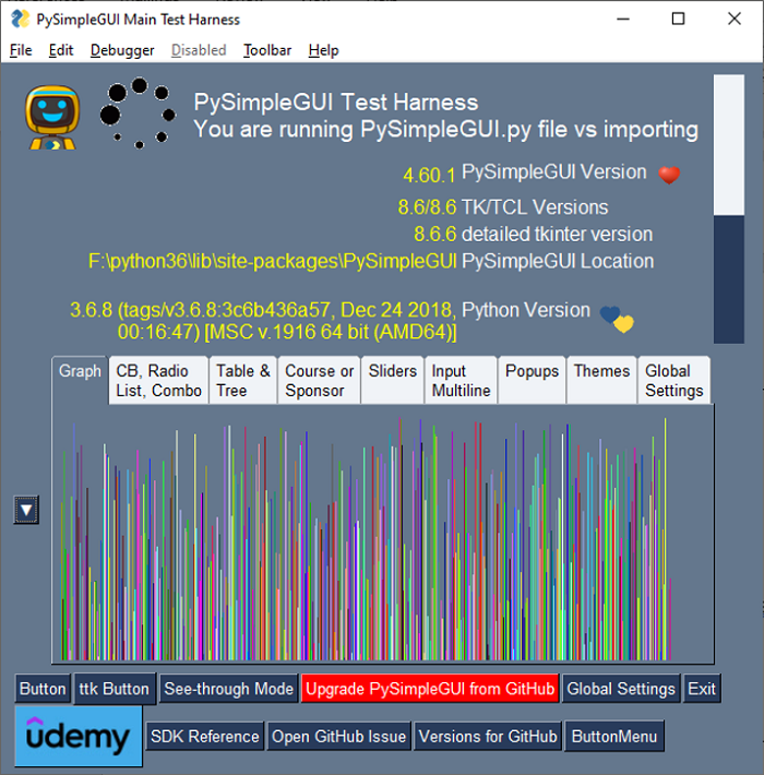 PySimpleGUI - 环境设置