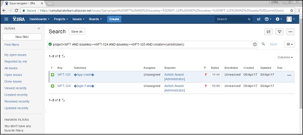 JIRA - 使用CSV创建问题