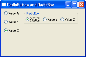 wxPython - RadioButton & RadioBox
