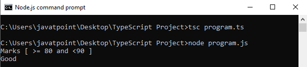 TypeScript Switch语句