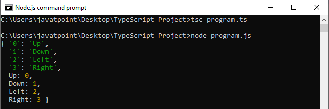 TypeScript 枚举