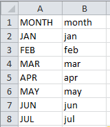 在Microsoft Excel中转换为正确的大小写？