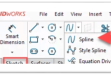 SolidWorks中的样条曲线命令|极客教程