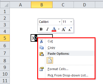 Excel 如何插入下标和上标